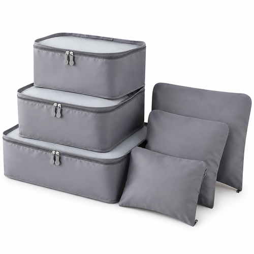 Set Kit Organizador Para Viaje 6 Piezas